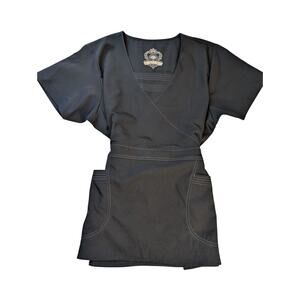 Dickies NWT Performance 4 Way Stretch Medical Uniform Belted Pockets Women's L